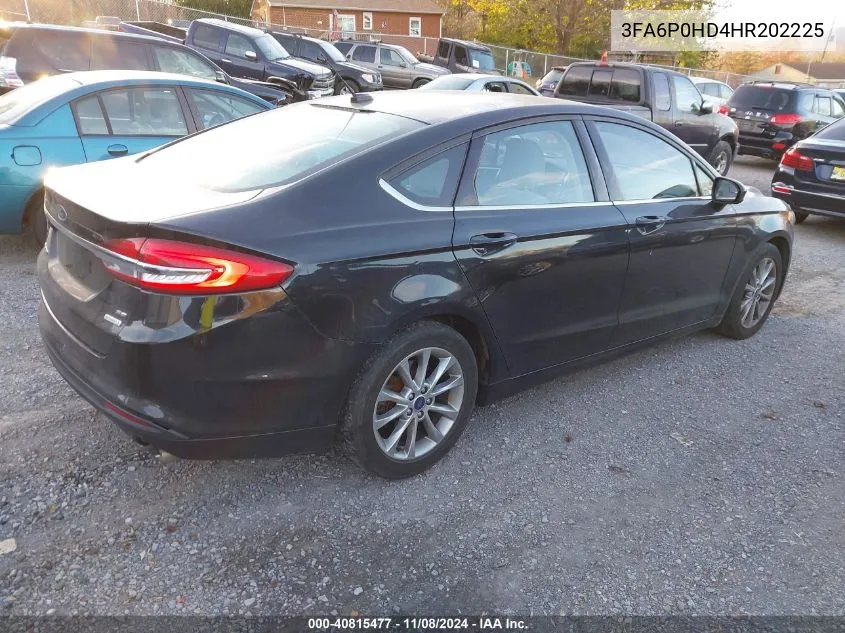 3FA6P0HD4HR202225 2017 Ford Fusion Se