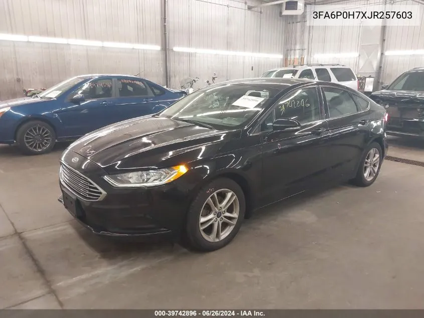 3FA6P0H7XJR257603 2018 Ford Fusion Se