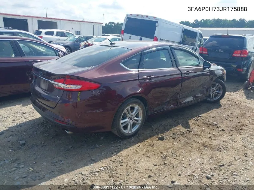 3FA6P0H73JR175888 2018 Ford Fusion Se