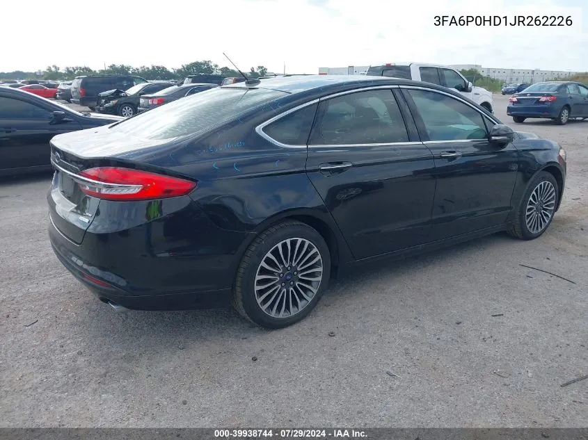 3FA6P0HD1JR262226 2018 Ford Fusion Se