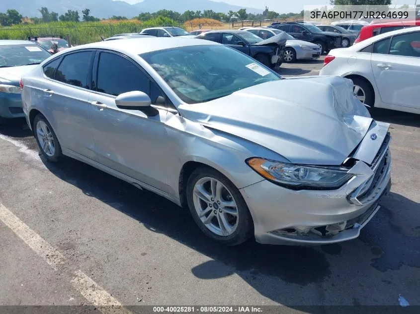 3FA6P0H77JR264699 2018 Ford Fusion Se