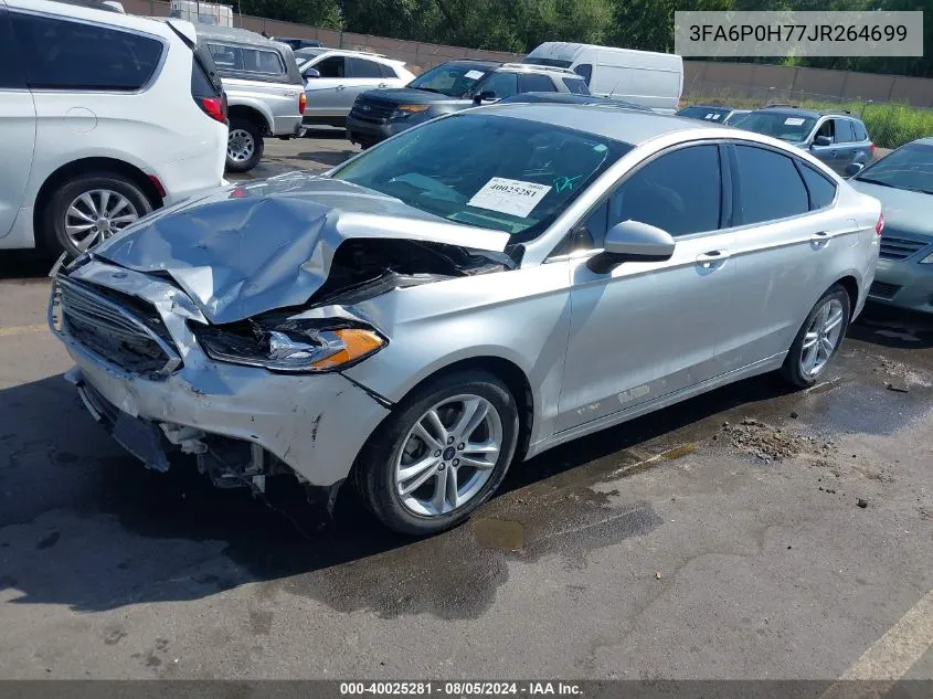 3FA6P0H77JR264699 2018 Ford Fusion Se