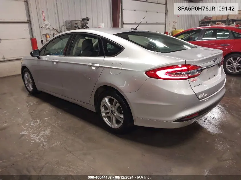 3FA6P0H76JR109142 2018 Ford Fusion Se