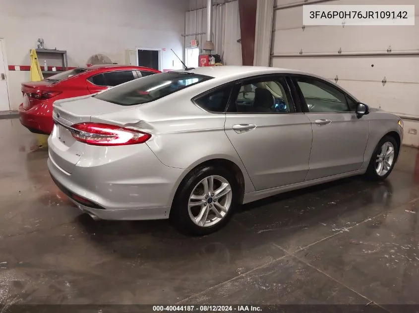 3FA6P0H76JR109142 2018 Ford Fusion Se