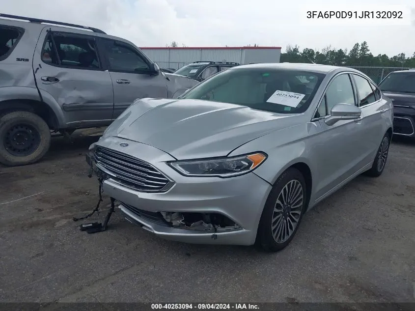 3FA6P0D91JR132092 2018 Ford Fusion Titanium