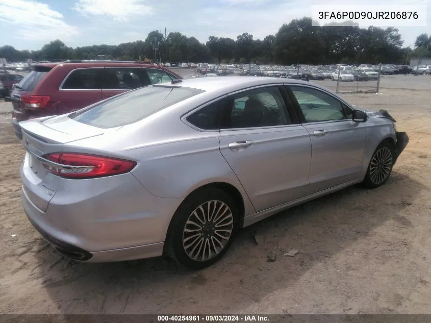 3FA6P0D90JR206876 2018 Ford Fusion Titanium