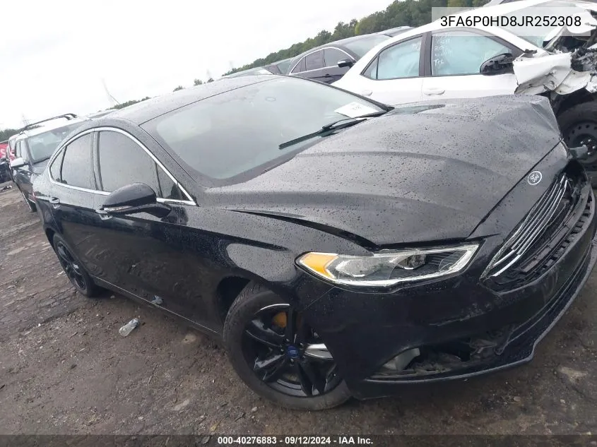 3FA6P0HD8JR252308 2018 Ford Fusion Se