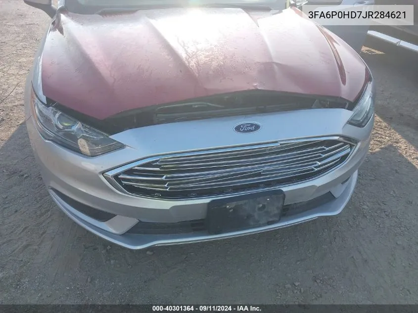 3FA6P0HD7JR284621 2018 Ford Fusion Se