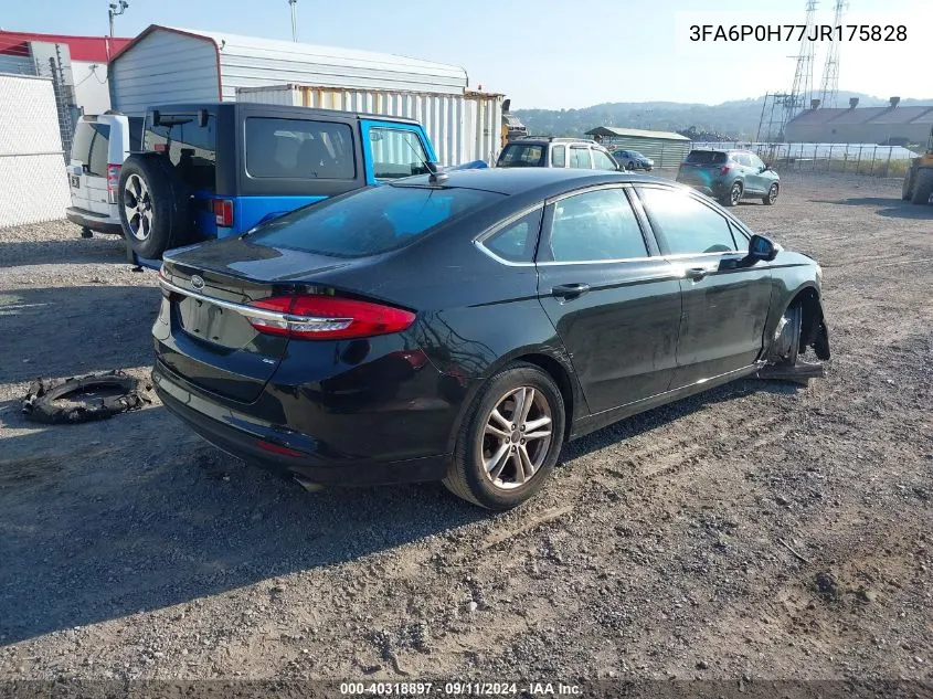 3FA6P0H77JR175828 2018 Ford Fusion Se