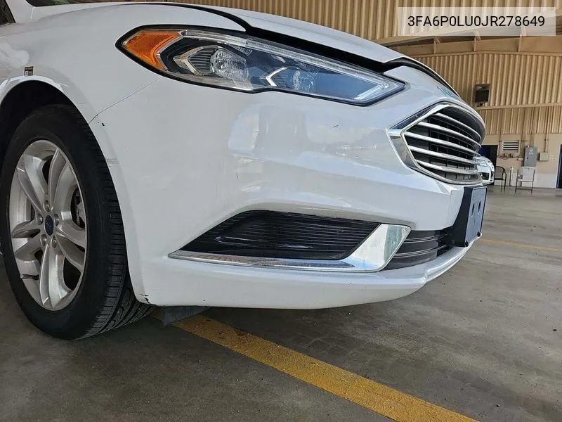 2018 Ford Fusion Hybrid Se VIN: 3FA6P0LU0JR278649 Lot: 40460787