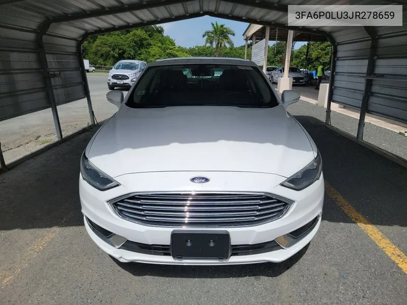 2018 Ford Fusion Hybrid Se VIN: 3FA6P0LU3JR278659 Lot: 40589098