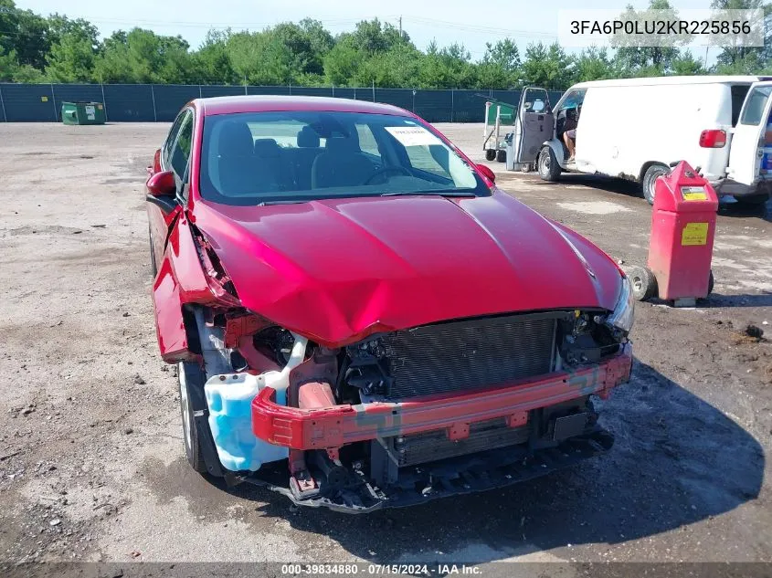 2019 Ford Fusion Hybrid Se VIN: 3FA6P0LU2KR225856 Lot: 39834880