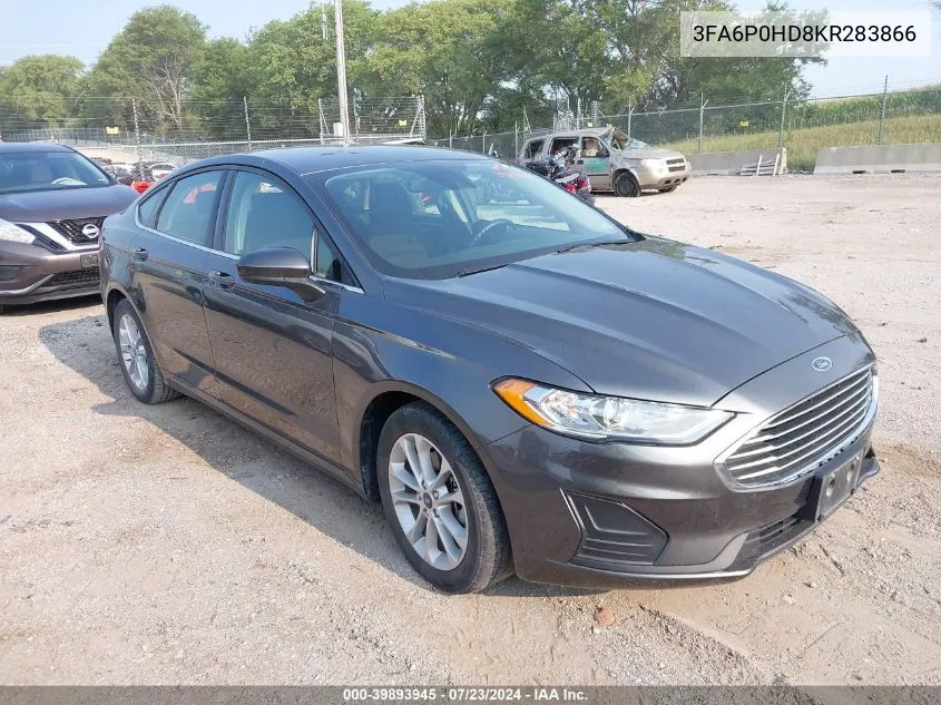 3FA6P0HD8KR283866 2019 Ford Fusion Se