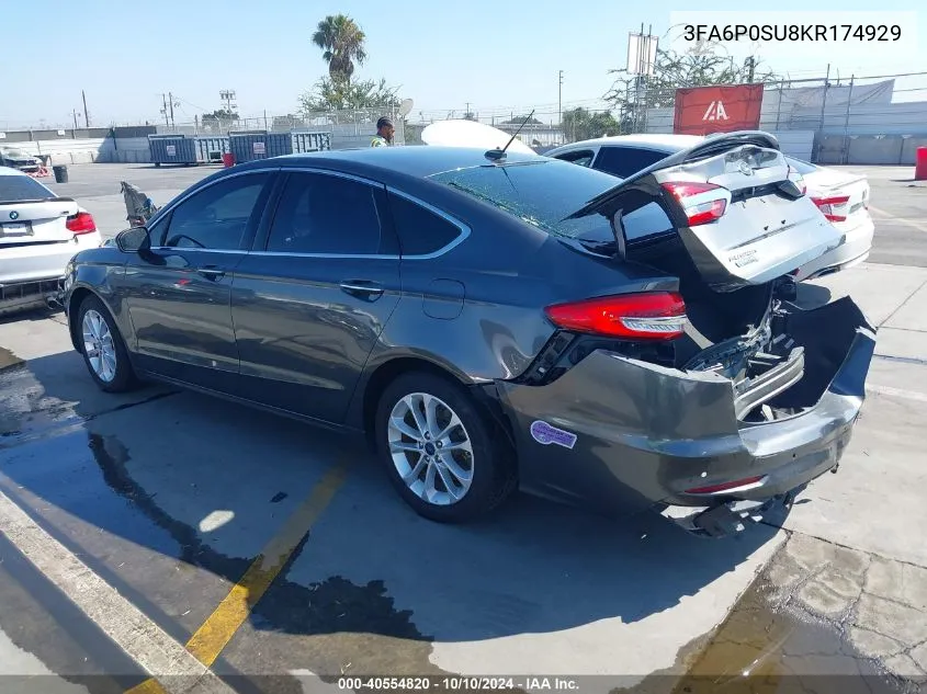 3FA6P0SU8KR174929 2019 Ford Fusion Energi Titanium