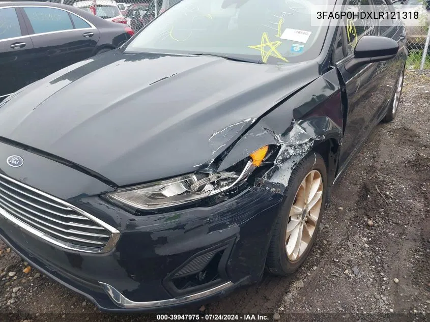 3FA6P0HDXLR121318 2020 Ford Fusion Se