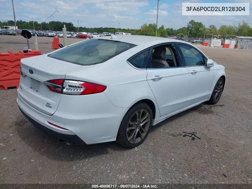 3FA6P0CD2LR128304 2020 Ford Fusion Sel