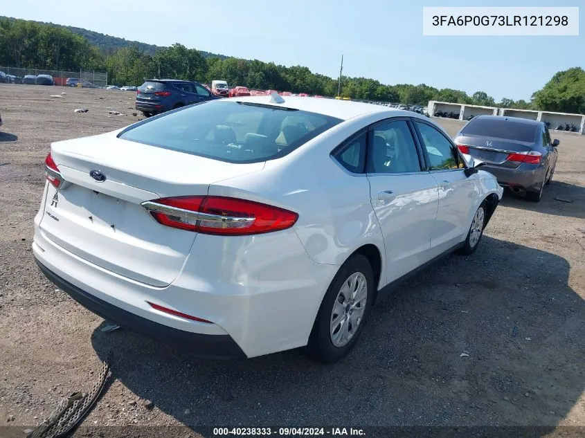 3FA6P0G73LR121298 2020 Ford Fusion S