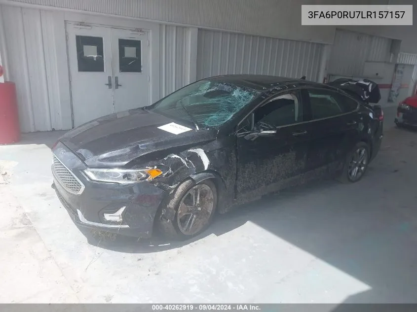 3FA6P0RU7LR157157 2020 Ford Fusion Hybrid Titanium