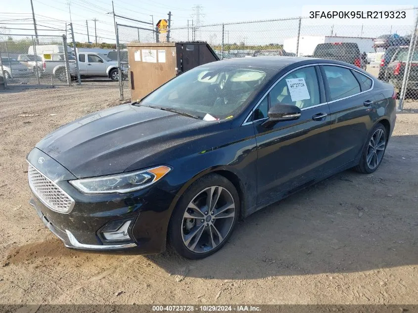 3FA6P0K95LR219323 2020 Ford Fusion Titanium