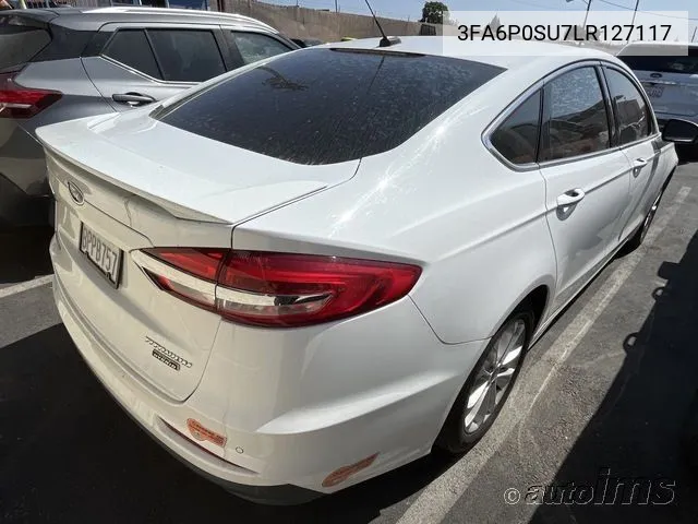 2020 Ford Fusion Titanium VIN: 3FA6P0SU7LR127117 Lot: 40869062