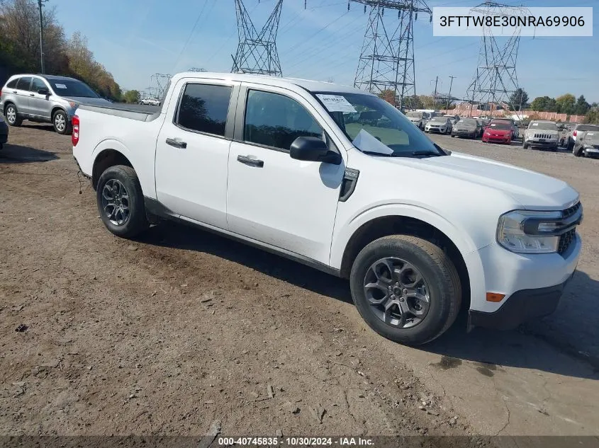 2022 Ford Maverick Xlt VIN: 3FTTW8E30NRA69906 Lot: 40745835