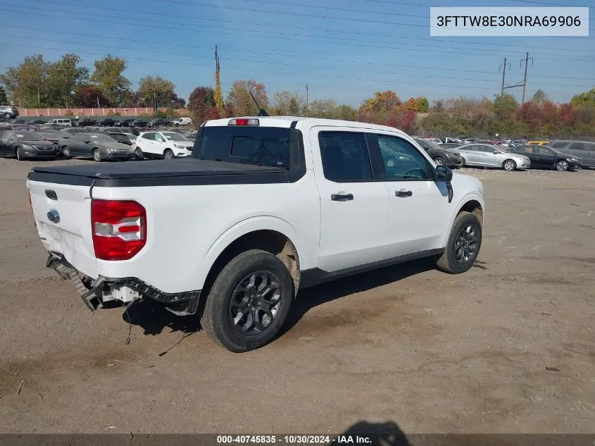 2022 Ford Maverick Xlt VIN: 3FTTW8E30NRA69906 Lot: 40745835