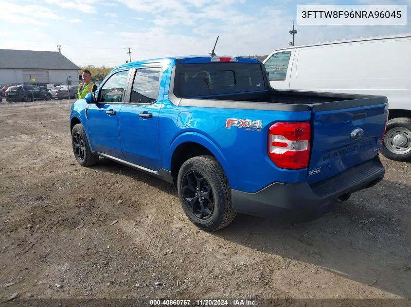 2022 Ford Maverick Xlt VIN: 3FTTW8F96NRA96045 Lot: 40860767