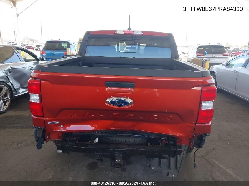 2023 Ford Maverick Xl/Xlt/Lariat VIN: 3FTTW8E37PRA84390 Lot: 40126318