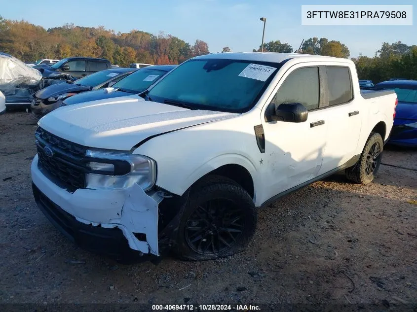 2023 Ford Maverick Xl/Xlt/Lariat VIN: 3FTTW8E31PRA79508 Lot: 40694712