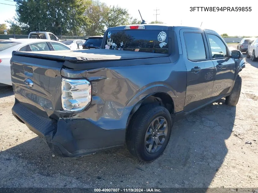 2023 Ford Maverick Xlt VIN: 3FTTW8E94PRA59855 Lot: 40907807