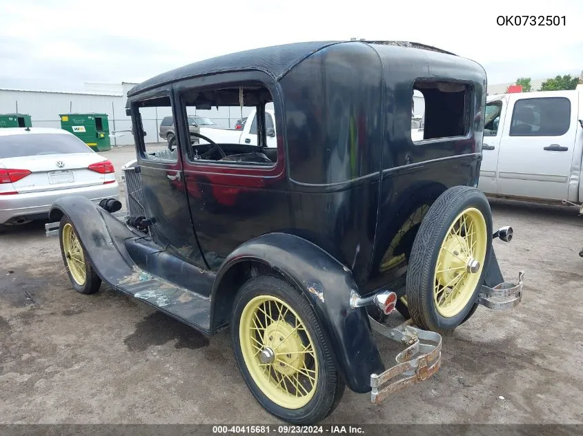 1929 Ford Model A VIN: OK0732501 Lot: 40415681