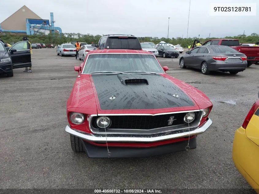 9T02S128781 1969 Ford Mustang