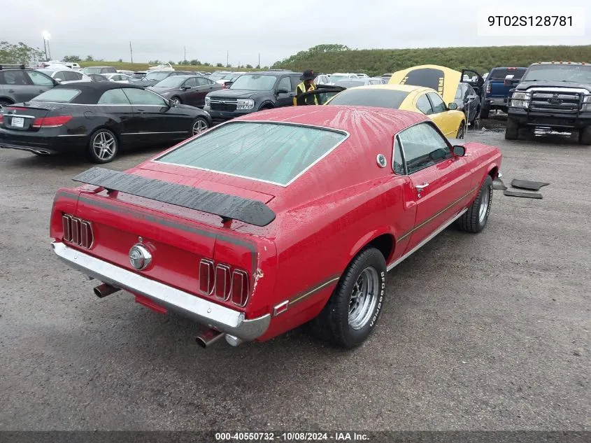 9T02S128781 1969 Ford Mustang