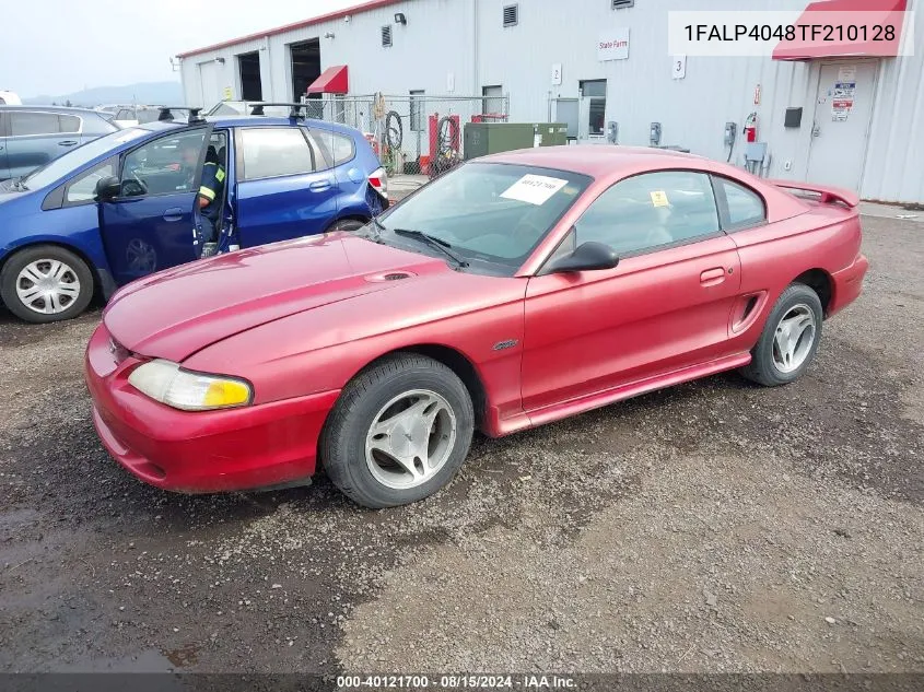 1996 Ford Mustang VIN: 1FALP4048TF210128 Lot: 40121700