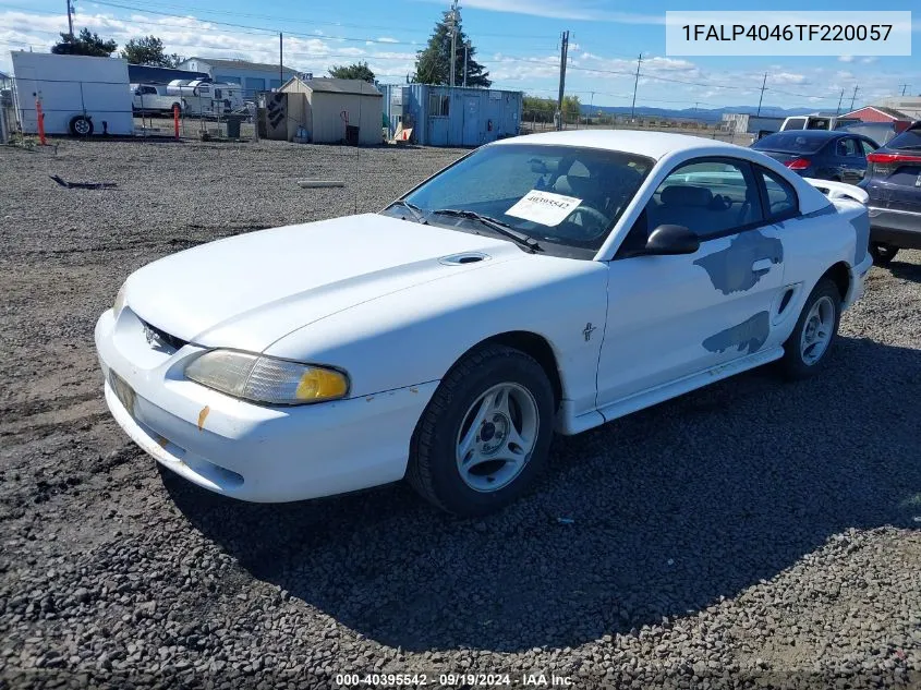 1996 Ford Mustang VIN: 1FALP4046TF220057 Lot: 40395542