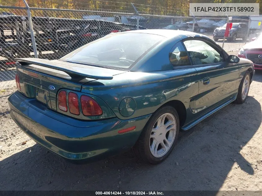 1996 Ford Mustang Gt VIN: 1FALP42X3TF158902 Lot: 40614244