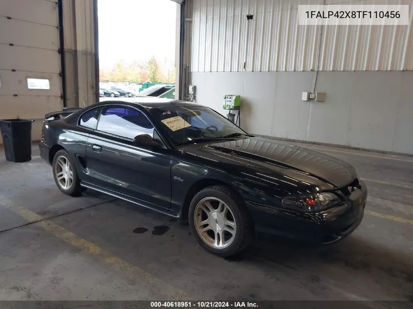 1996 Ford Mustang Gt VIN: 1FALP42X8TF110456 Lot: 40618951