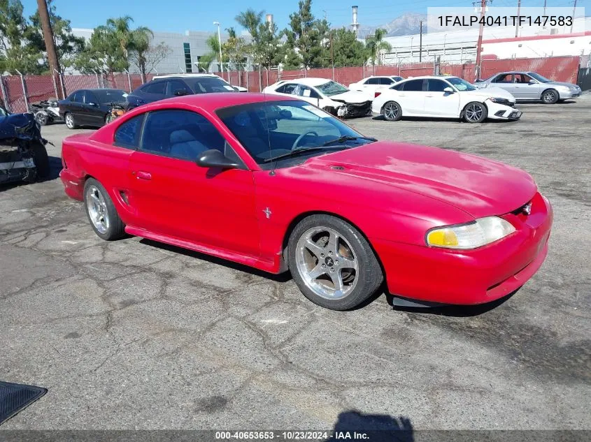 1996 Ford Mustang VIN: 1FALP4041TF147583 Lot: 40653653