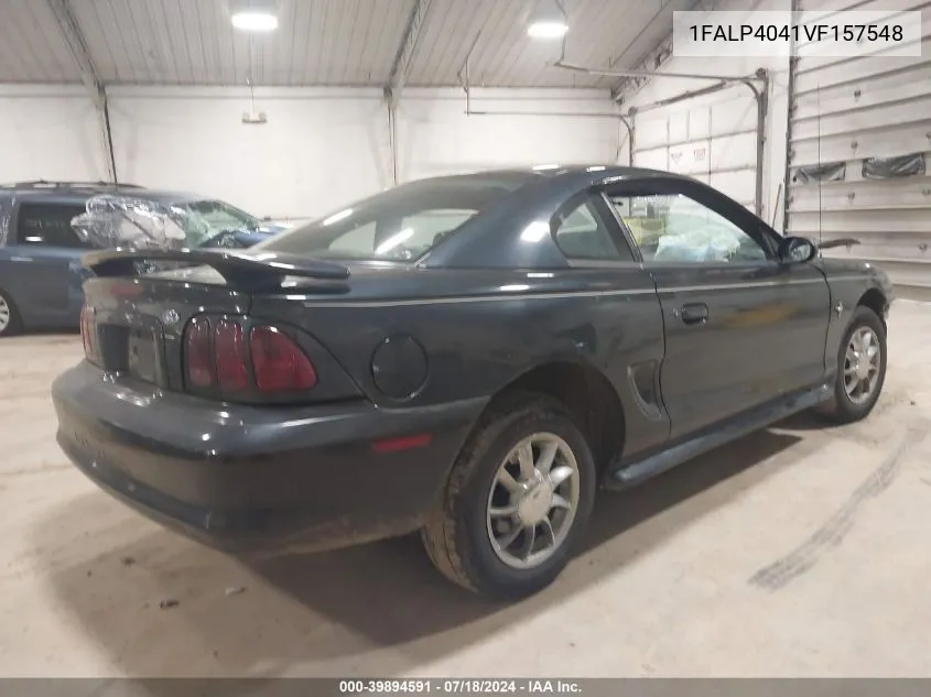 1997 Ford Mustang VIN: 1FALP4041VF157548 Lot: 39894591