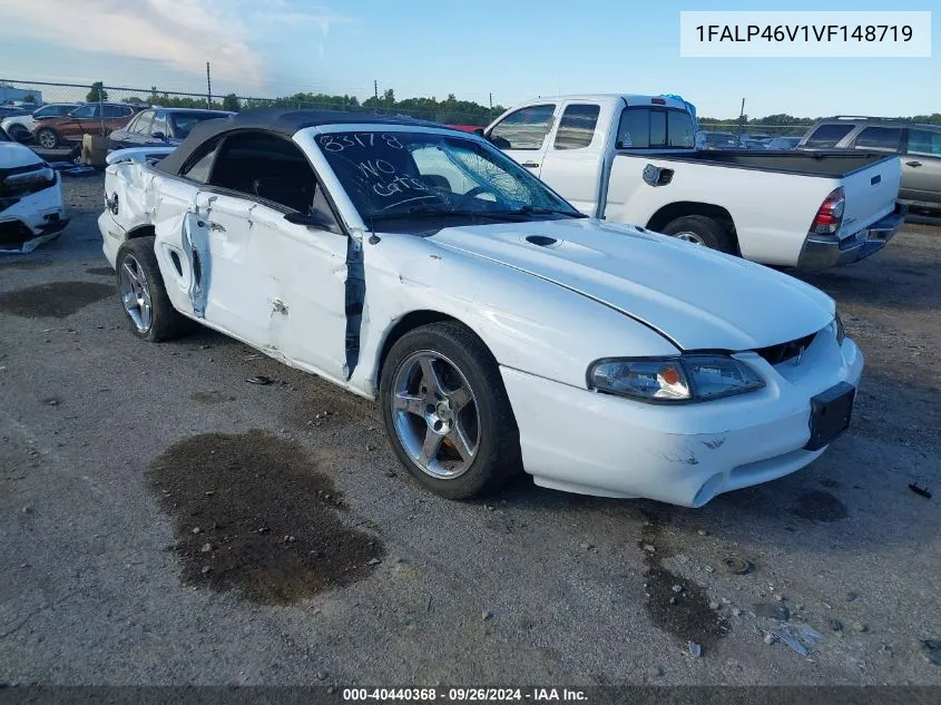 1997 Ford Mustang Cobra VIN: 1FALP46V1VF148719 Lot: 40440368