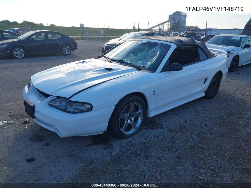 1997 Ford Mustang Cobra VIN: 1FALP46V1VF148719 Lot: 40440368