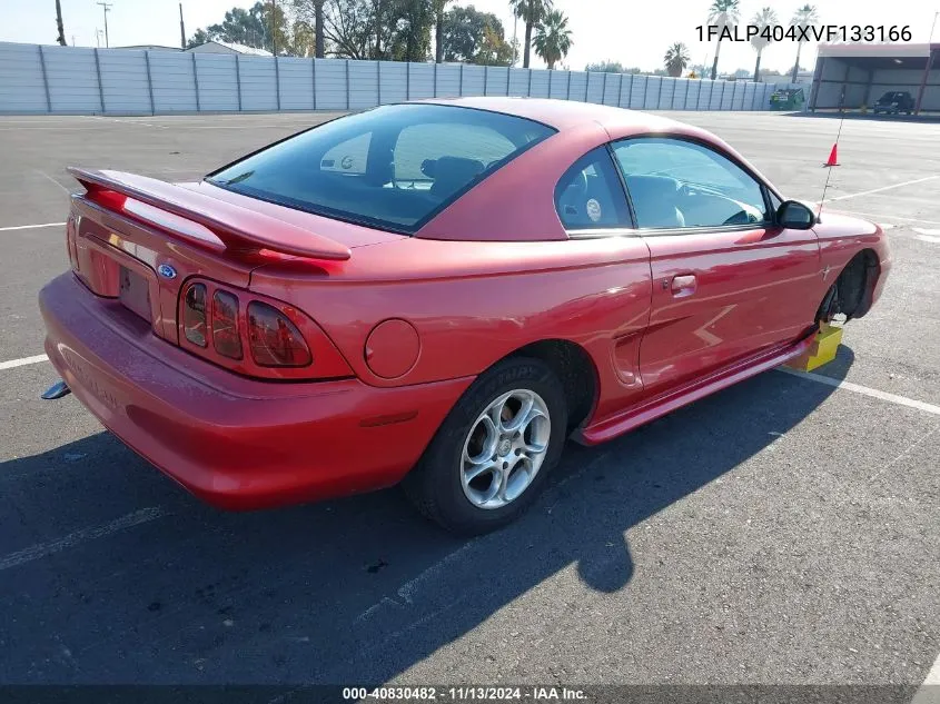 1997 Ford Mustang VIN: 1FALP404XVF133166 Lot: 40830482