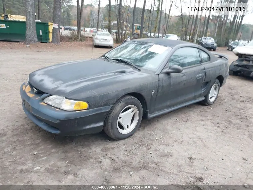 1997 Ford Mustang VIN: 1FALP4047VF101016 Lot: 40898967