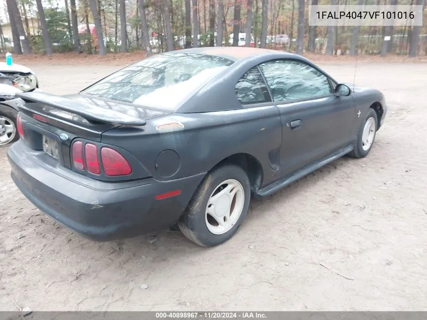 1997 Ford Mustang VIN: 1FALP4047VF101016 Lot: 40898967