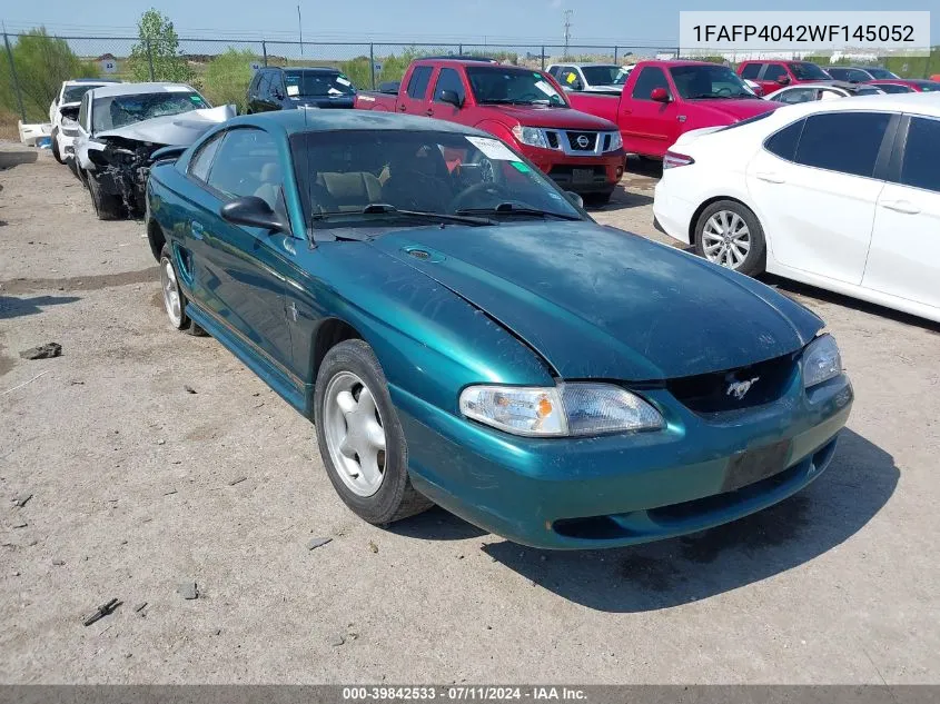 1998 Ford Mustang VIN: 1FAFP4042WF145052 Lot: 39842533