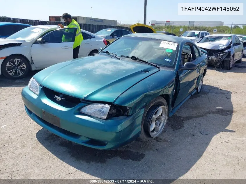 1998 Ford Mustang VIN: 1FAFP4042WF145052 Lot: 39842533