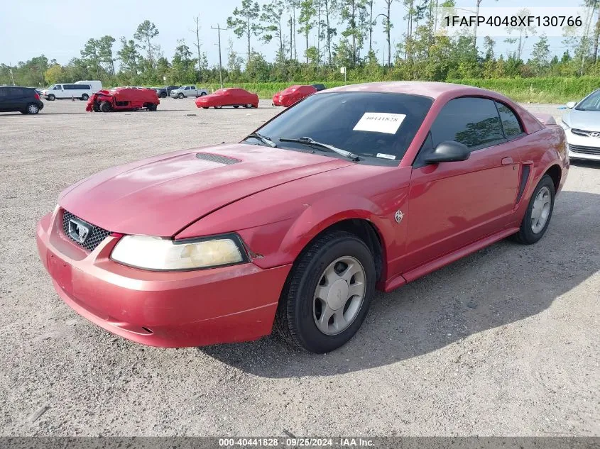 1999 Ford Mustang VIN: 1FAFP4048XF130766 Lot: 40441828