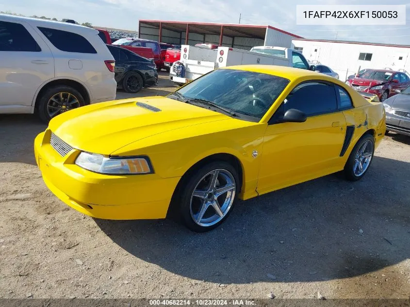 1999 Ford Mustang Gt VIN: 1FAFP42X6XF150053 Lot: 40682214