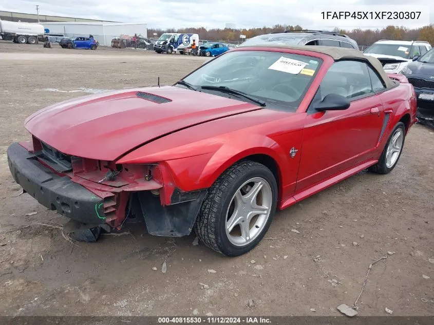 1FAFP45X1XF230307 1999 Ford Mustang Gt