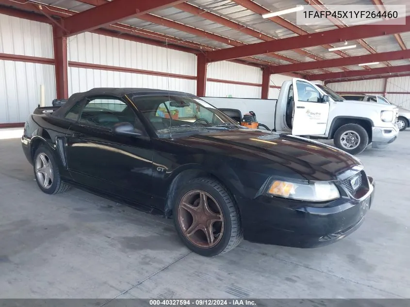 1FAFP45X1YF264460 2000 Ford Mustang Gt